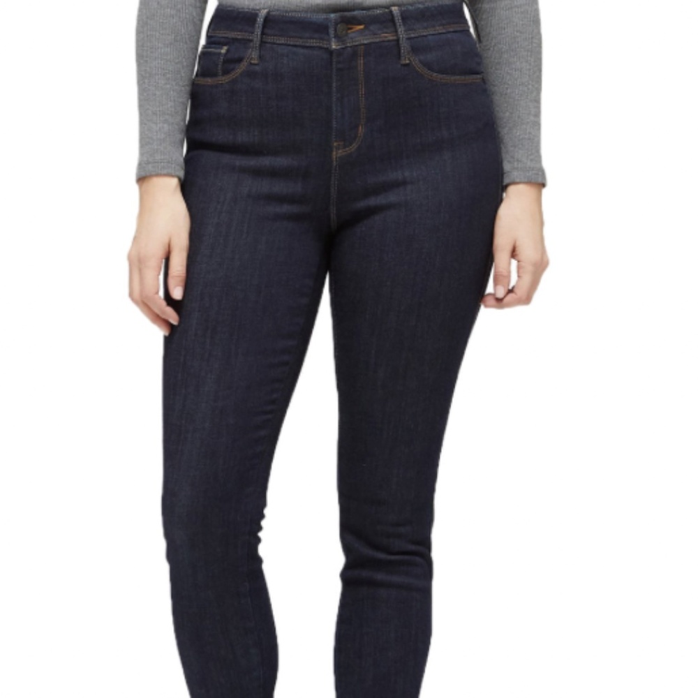 Flag & Anthem | High Rise Skinny Jeans | Dark Wash | Size 14 | LIKE NEW